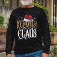 Mama Nana Claus Christmas Pajamas 505 Shirt Unisex Long Sleeve Gifts for Old Men