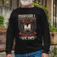 Marshall Blood Run Through My Veins Name V3 Long Sleeve T-Shirt Gifts for Old Men