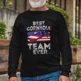 Matching Cornhole For Tournament Best Cornhole Team Long Sleeve T-Shirt T-Shirt Gifts for Old Men