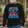 Mens Funny Fathers Day Shirt A Girl She Calls Me Dada Grandpa 7 Shirt Unisex Long Sleeve Gifts for Old Men