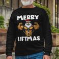 Merry Liftmas 300 Trending Shirt Unisex Long Sleeve Gifts for Old Men