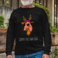 Merry Ugly Dog - Mas Unisex Long Sleeve Gifts for Old Men