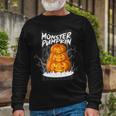 Monster Pumpkin Unisex Long Sleeve Gifts for Old Men