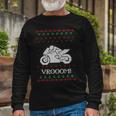 Motorcycle Ugly Christmaser Xmas 471 Shirt Unisex Long Sleeve Gifts for Old Men