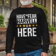 Have No Fear Harvell Is Here Name Long Sleeve T-Shirt Gifts for Old Men