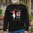 Paint And Sip Fun Girls Night Out Its A Paint Party Thing Long Sleeve T-Shirt T-Shirt Gifts for Old Men