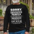 Painter Name Sorry My Heart Only Beats For Painter Long Sleeve T-Shirt Gifts for Old Men
