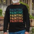 Painting Name Shirt Painting Name Long Sleeve T-Shirt Gifts for Old Men