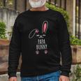 Papa Bunny Matching Easter Bunny Egg Hunting Long Sleeve T-Shirt T-Shirt Gifts for Old Men