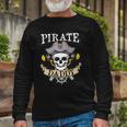 Pirate Daddy Matching Dad Long Sleeve T-Shirt T-Shirt Gifts for Old Men