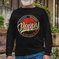 Poppy Because Grandpa Is For Old Guys V2 Unisex Long Sleeve Gifts for Old Men