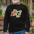 Pro 1973 Roe Mind Your Own Uterus Retro Groovy Long Sleeve T-Shirt T-Shirt Gifts for Old Men