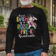Proud Dad Of A 2022 Pre-K Graduate Unicorn Grad Senior Long Sleeve T-Shirt T-Shirt Gifts for Old Men