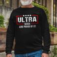 Proud Ultra Maga V8 Unisex Long Sleeve Gifts for Old Men