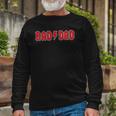 Rad Dad Cool Vintage Rock And Roll Fathers Day Papa Long Sleeve T-Shirt T-Shirt Gifts for Old Men