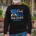 Real Estate Agent Dad Realtor Raglan Baseball Long Sleeve T-Shirt T-Shirt Gifts for Old Men