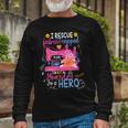 I Rescue Fabric Trapped In The Quilt Shop Im Not A Hoarder Long Sleeve T-Shirt T-Shirt Gifts for Old Men