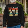 Retro Vintage Daddy Rock N Roll Heavy Metal Dad Long Sleeve T-Shirt T-Shirt Gifts for Old Men