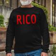 Rico Puerto Rico Three Part Combo Part 3 Puerto Rican Pride Long Sleeve T-Shirt T-Shirt Gifts for Old Men