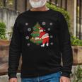 Santa Butt Crack Merry Christmas Long Sleeve T-Shirt T-Shirt Gifts for Old Men
