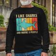 Shark For Men Women Animal Shark Stuff Long Sleeve T-Shirt Gifts for Old Men