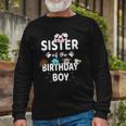 Sister Of The Birthday Boy Dog Lover Party Puppy Theme Long Sleeve T-Shirt T-Shirt Gifts for Old Men