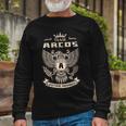 Team Arcos Lifetime Member V7 Long Sleeve T-Shirt Gifts for Old Men