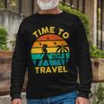 Time To Travel 807 Trending Shirt Unisex Long Sleeve Gifts for Old Men