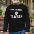 I Am A Time Traveler Long Sleeve T-Shirt T-Shirt Gifts for Old Men