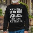 Truck Driver Big Trucking Trucker Long Sleeve T-Shirt Gifts for Old Men