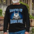 Trucker 18 Wheeler Freighter Truck Driver Long Sleeve T-Shirt Gifts for Old Men