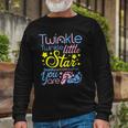 Twinkle Little Star Daddy Wonders What You Are Gender Reveal Long Sleeve T-Shirt T-Shirt Gifts for Old Men