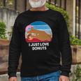 Two In The Pink One In The Stink Donut Two Coot One Boot Long Sleeve T-Shirt Gifts for Old Men