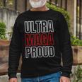 Ultra Maga Proud Patriotic Tshirt V2 Unisex Long Sleeve Gifts for Old Men