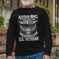 Veteran Us Veteran 204 Navy Soldier Army Military Long Sleeve T-Shirt Gifts for Old Men