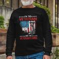 Im The Veteran And The Veterans Wife Female Veterans Long Sleeve T-Shirt T-Shirt Gifts for Old Men