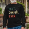 Vietnamese Daughter Best Con Gai Ever Long Sleeve T-Shirt Gifts for Old Men