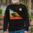 Vintage Retro Rock Climber 178 Shirt Unisex Long Sleeve Gifts for Old Men