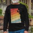 Vintage Retro Rock Climber 180 Shirt Unisex Long Sleeve Gifts for Old Men