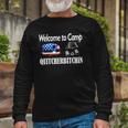 Welcome To Camp Quitcherbitchin 4Th Of July Camping Long Sleeve T-Shirt T-Shirt Gifts for Old Men