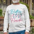 Besties Trip Florida Vacation Matching Best Friend Unisex Long Sleeve