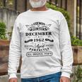 60Th Birthday Legends Born In December 1962 60 Yrs Old Long Sleeve T-Shirt T-Shirt Gifts for Old Men