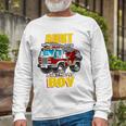 Aunt Of The Birthday Boy Matching Fireman Firetruck Long Sleeve T-Shirt T-Shirt Gifts for Old Men