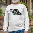 Best Dad In The Universe Fathers Day Space Nebula Long Sleeve T-Shirt T-Shirt Gifts for Old Men