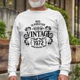 Copy Of 50Th Birthday Born 1972 Vintage Unisex Long Sleeve Gifts for Old Men