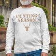 Cunting Season Essential Long Sleeve T-Shirt Gifts for Old Men