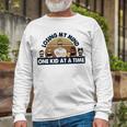Dad Losing My Mind One Kid At A Time Long Sleeve T-Shirt T-Shirt Gifts for Old Men