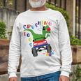 Easter Dinosaur Happy Eastrawr Easter Saurus Rex Unisex Long Sleeve Gifts for Old Men