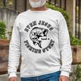 Fishing Lovers Even Jesus Had A Fishing Story Unisex Long Sleeve Gifts for Old Men