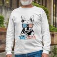 Frenchie Merica Boys Girls Dog Lover 4Th July Long Sleeve T-Shirt T-Shirt Gifts for Old Men